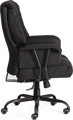 Кресло офисное Tetchair Brooklyn кожзам (черный)