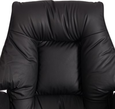 Кресло офисное Tetchair Brooklyn кожзам (черный)