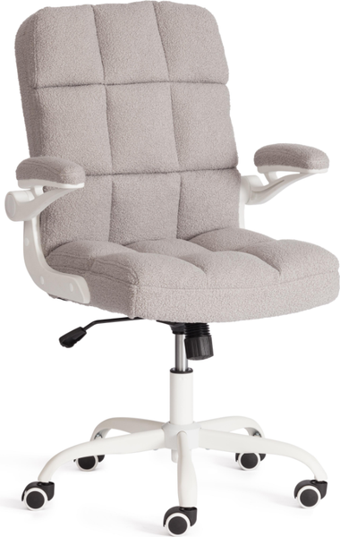 Кресло офисное Tetchair Lugano Wh ткань Teddy - фото