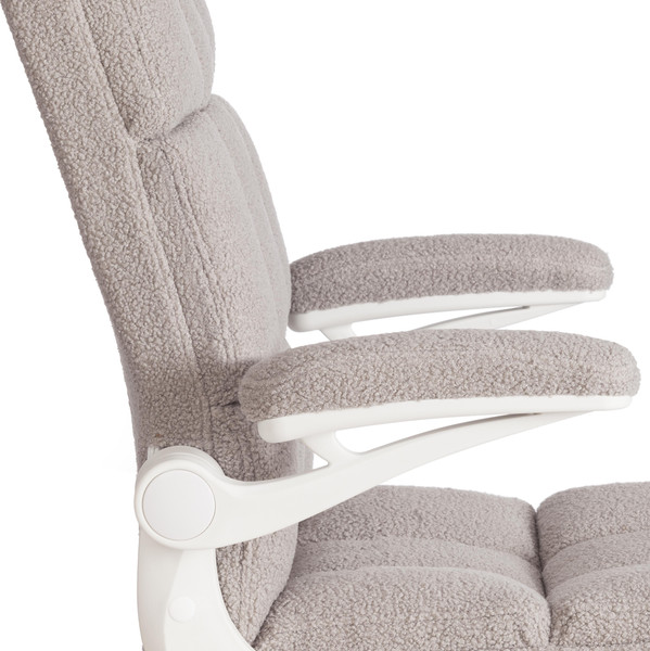 Кресло офисное Tetchair Lugano Wh ткань Teddy