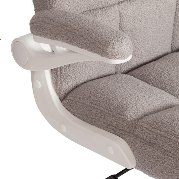 Кресло офисное Tetchair Lugano Wh ткань Teddy