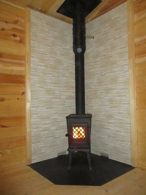 Предтопочный лист КПД LP16 2мм 1000х1000мм угловой