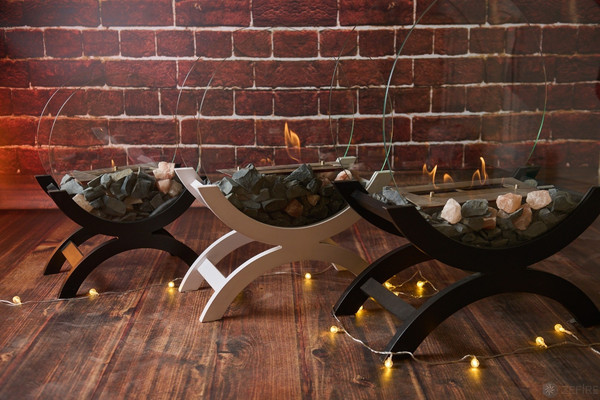 Биокамин Zefire Iris (средний светлый)