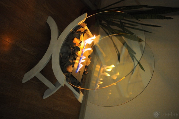 Биокамин Zefire Iris (средний светлый)