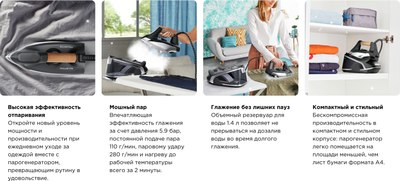 Утюг с парогенератором Rowenta VR7361F0