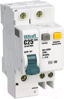 Дифференциальный автомат Schneider Electric DEKraft 15159DEK - фото