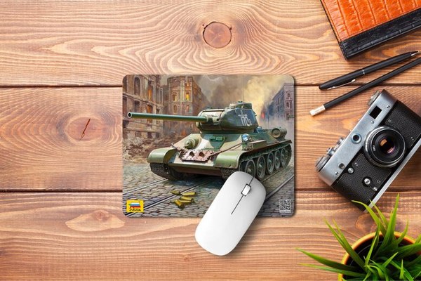 Коврик для мыши Звезда Танк / 4084