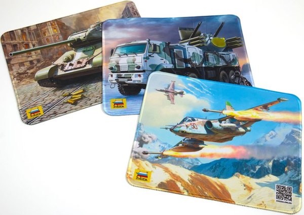 Коврик для мыши Звезда Танк / 4084