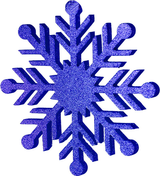 Елочная игрушка GreenTerra Снежинка Резная / 400203-1