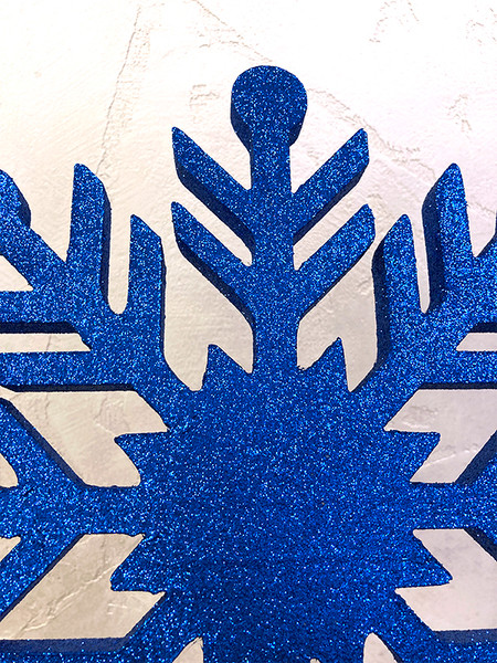 Елочная игрушка GreenTerra Снежинка Резная / 400203-1