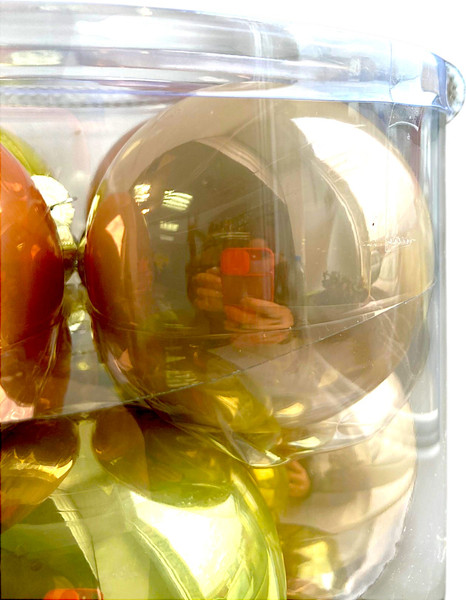 Набор шаров новогодних GreenTerra Весенние Грезы 8см / 140886