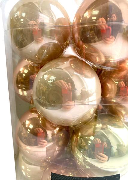 Набор шаров новогодних GreenTerra Весенние Грезы 6см / 2000174