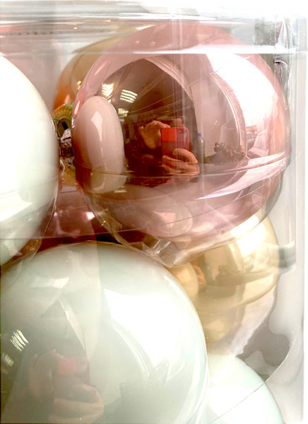 Набор шаров новогодних GreenTerra Жемчужная Нежность 8см / 140792