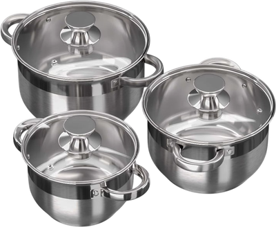 Набор кастрюль Aqra PT1-1 - фото