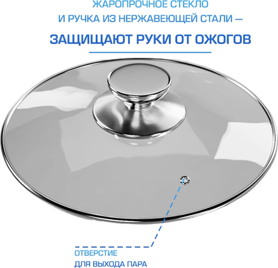 Набор кастрюль Aqra PT1-7