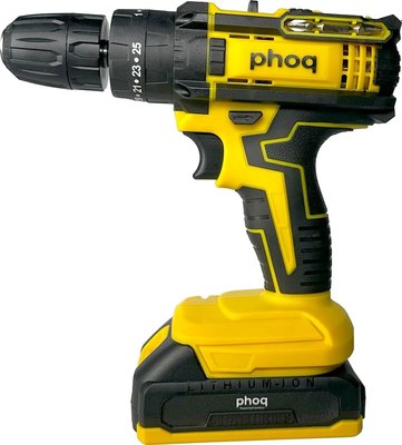 Аккумуляторная дрель-шуруповерт PHOQ DYDB1-1