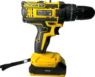 Аккумуляторная дрель-шуруповерт PHOQ DYDB1-1