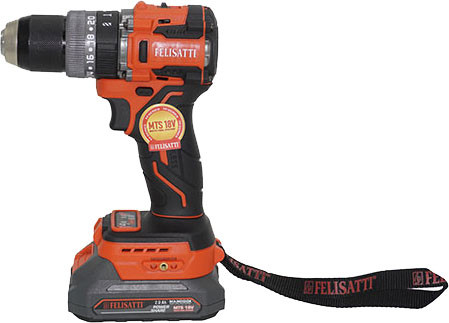 Аккумуляторная дрель-шуруповерт Felisatti FT1088 (10888) - фото