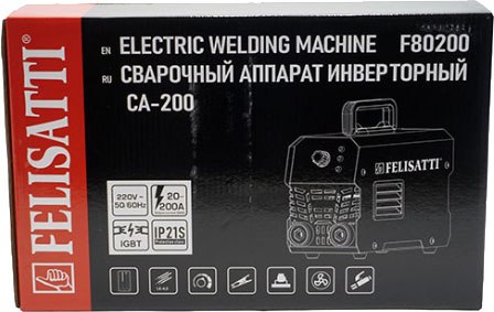 Инвертор сварочный Felisatti СА-200