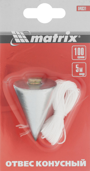 Отвес малярный Matrix Конусный 84831