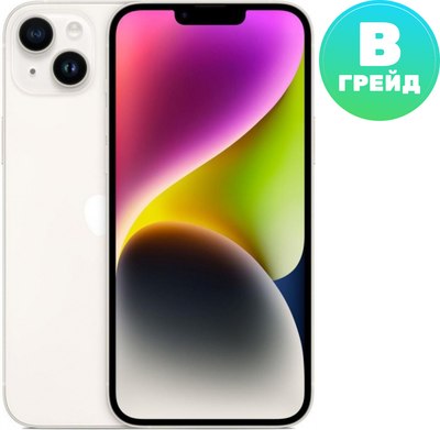Смартфон Apple iPhone 14 128GB / 2BMPUR3 восстановленный Грейд B - фото