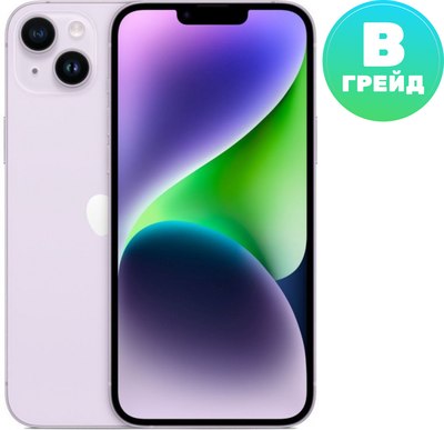 Смартфон Apple iPhone 14 256GB / 2BMPWA3 восстановленный Грейд B - фото