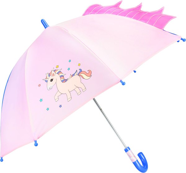 Зонт-трость Solmax&Kids Единорог / SM90583 - фото