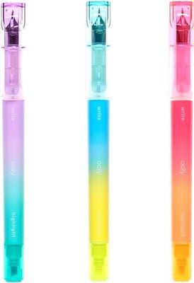 Набор перьевых ручек OOLY 2-в-1 перьевая ручка и фломастер 132-125 - фото