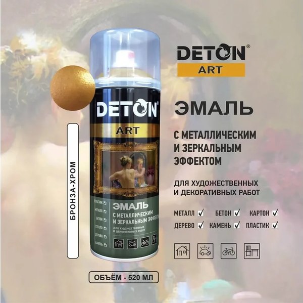 Эмаль Deton Art Металлик DTN-A07581
