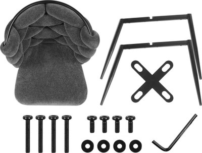 Стул Woodville Rendi (серый/золотой)