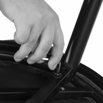 Стул Woodville Rendi (серый/золотой)