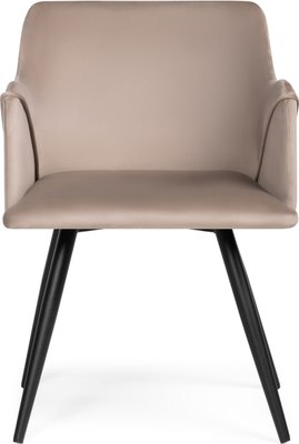 Стул Woodville Эджелл (латте/черный)