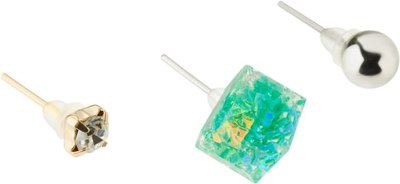 Комплект сережек Meshu Сubes / MS_60706