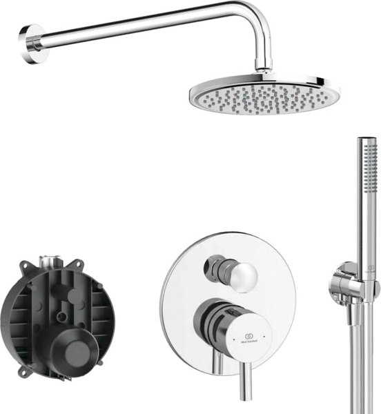 Душевая система со смесителем Ideal Standard Ceraline 6в1 SetA6939AA-8 - фото