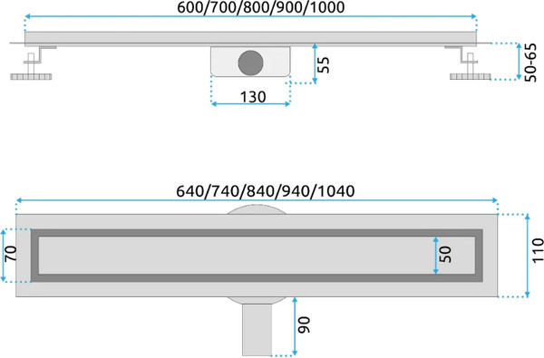 Трап для душа REA Neox Pro / REA-G7802