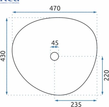 Умывальник REA Andrea / REA-U6333
