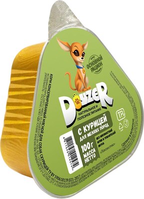 Влажный корм для собак Doyzer Мясной с курицей - фото