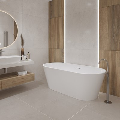 Ванна акриловая Lauter Raya 160x74 / 21681560