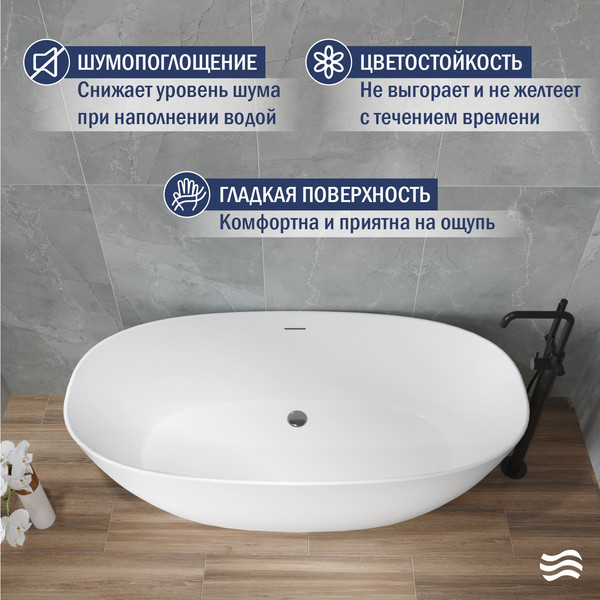 Ванна акриловая Lauter Lola 160x78 / 21683360