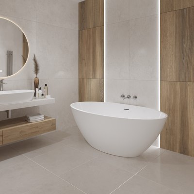 Ванна акриловая Lauter Tess 165x90 / 21683465