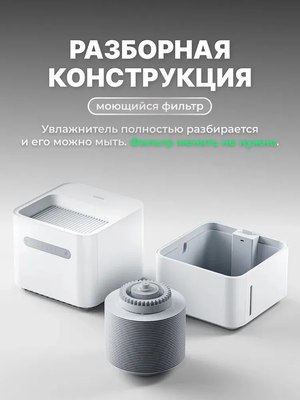 Традиционный увлажнитель воздуха SmartMi Evaporative Humidifier 3 Lite CJXJSQ06ZM