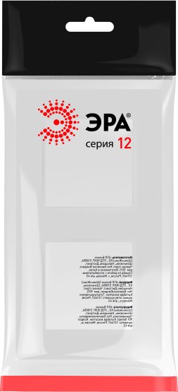 Рамка для выключателей и розеток ЭРА Elegance 14-5004-01М / Б0065818