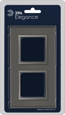 Рамка для выключателей и розеток ЭРА Elegance 14-5102-16 / Б0065835