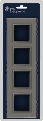 Рамка для выключателей и розеток ЭРА Elegance 14-5204-16 / Б0065845