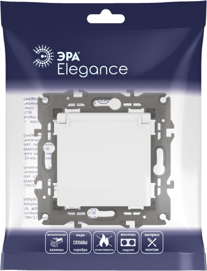 Розетка ЭРА Elegance 14-2103-01М / Б0065808
