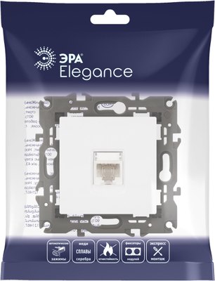 Розетка ЭРА Elegance 14-3107-01М / Б0065763