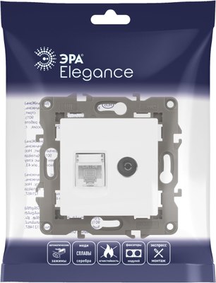Розетка ЭРА Elegance 14-3110-01М / Б0065767