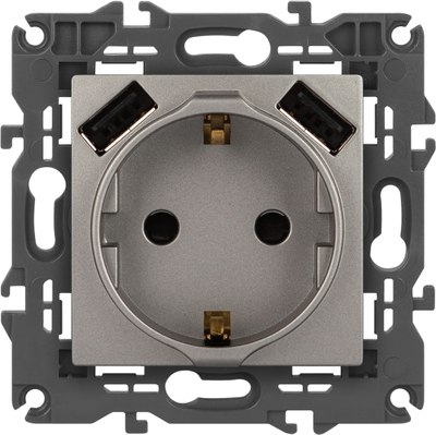 Розетка ЭРА Elegance 14-4109-16 / Б0065775 - фото