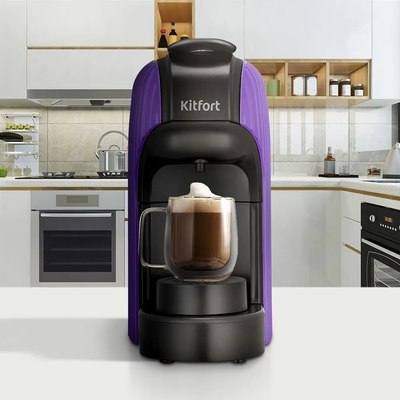 Капсульная кофеварка Kitfort КТ-7527