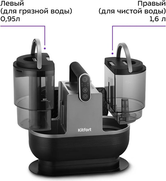 Пылесос Kitfort Паровой моющий KT-5323